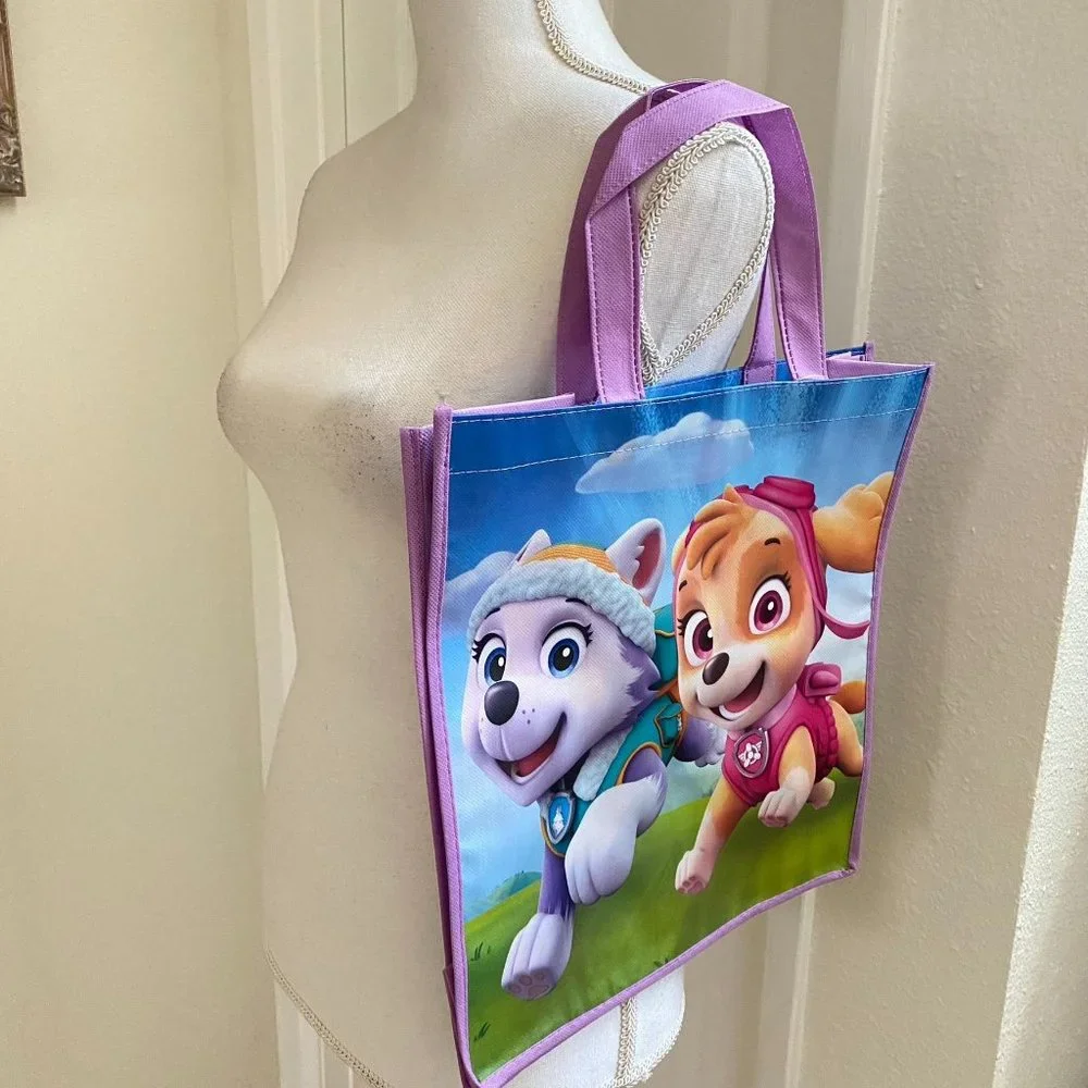 NWT Nickelodeon Paw Patrol Reusable Shopping Tote Bags 2 Pack - Picture 7 of 7